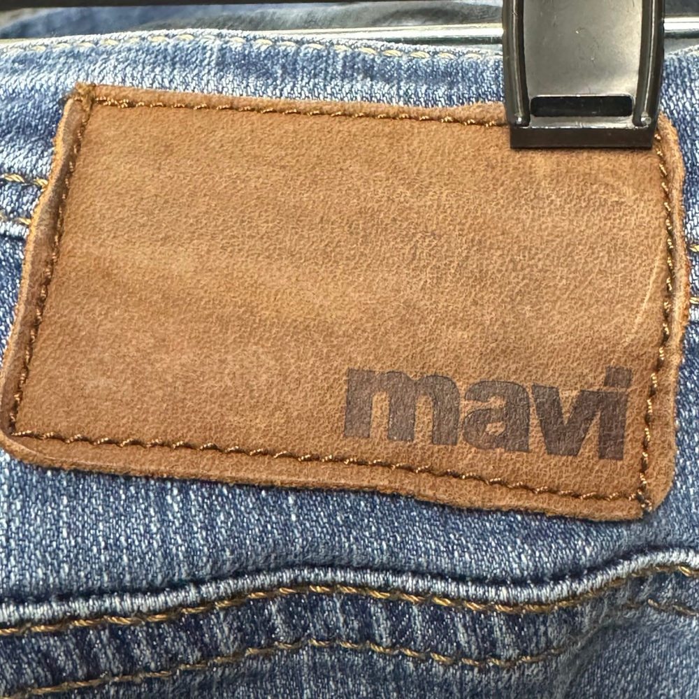 Mavi Jeans Men's 34x34 Blue Medium Wash Straight Slim Denim Classic Fit - Picture 8 of 13
